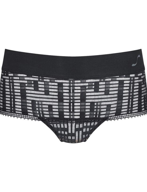 Sloggi S Seven Mid Waist Panty in Black
