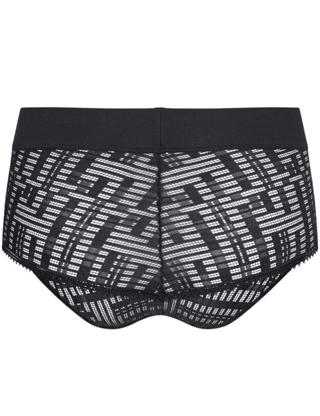 Sloggi S Seven Mid Waist Panty in Black