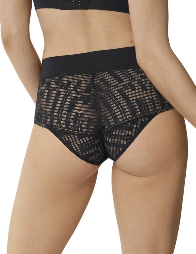 Sloggi S Seven Mid Waist Panty in Black