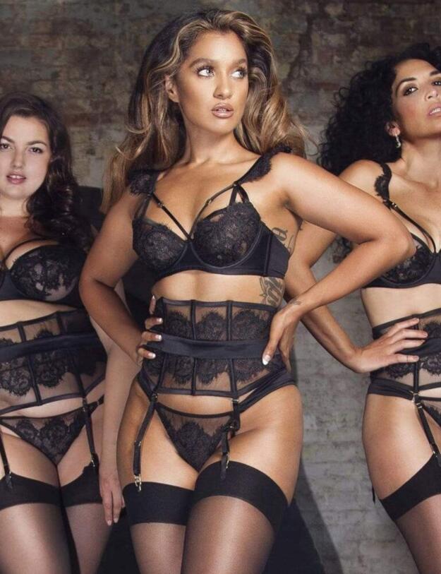 Playful Promises Anneliese Lace Bra in Black