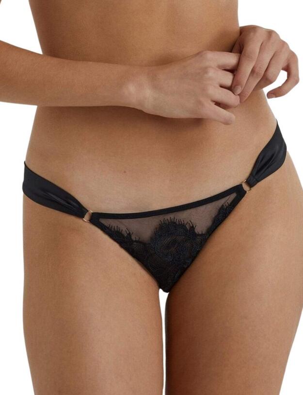 Playful Promises Anneliese Brazilian Brief in Black