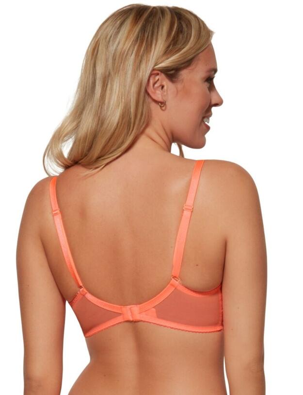 Gossard Superboost Lace Plunge Bra  Neon Coral