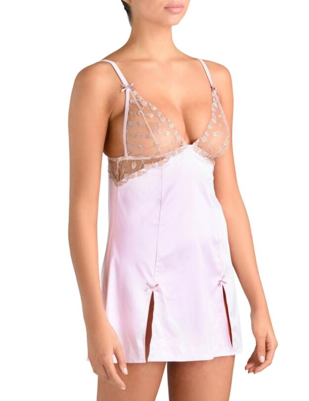 Muse by Coco De Mer Elizabeth Slip in Pink