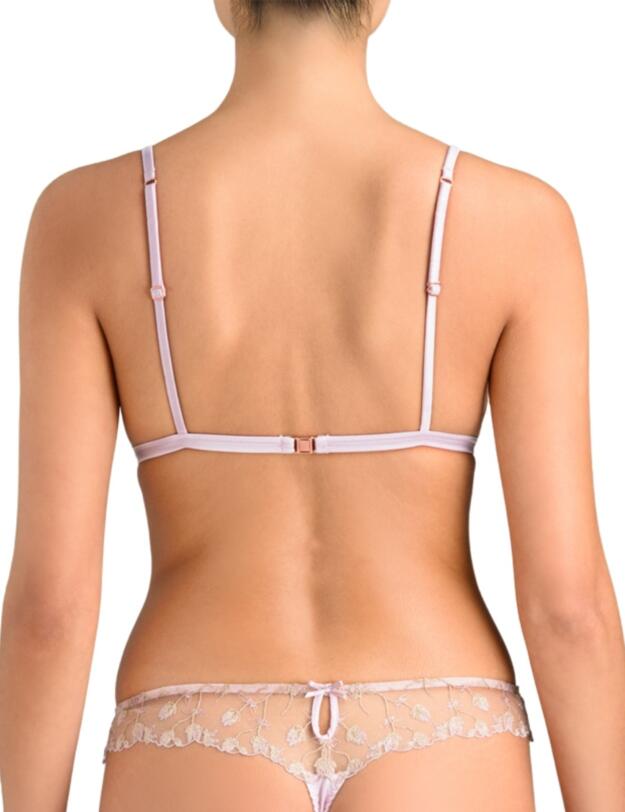 Muse by Coco De Mer Elizabeth Triangle Bra in Pink