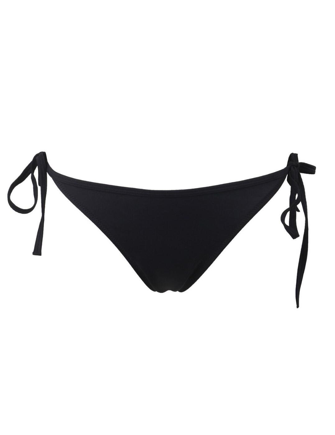 Pour Moi Space Tie Side Brief in Black