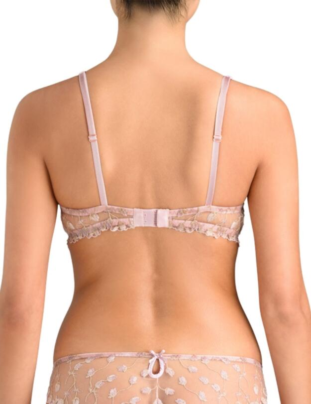 Muse by Coco De Mer Elizabeth Blacony Bra in Pink