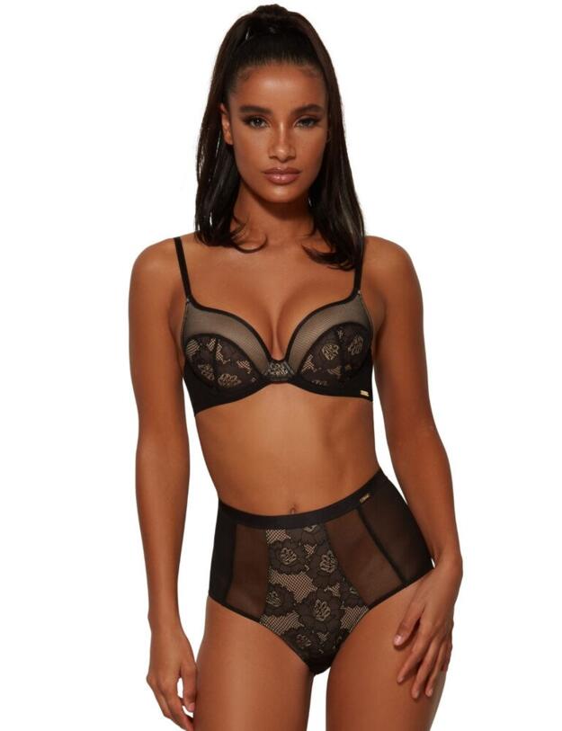 Gossard Femme Padded Plunge Bra Black 