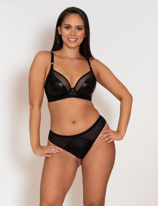 Curvy Kate Lucky Star Brazilian Black 