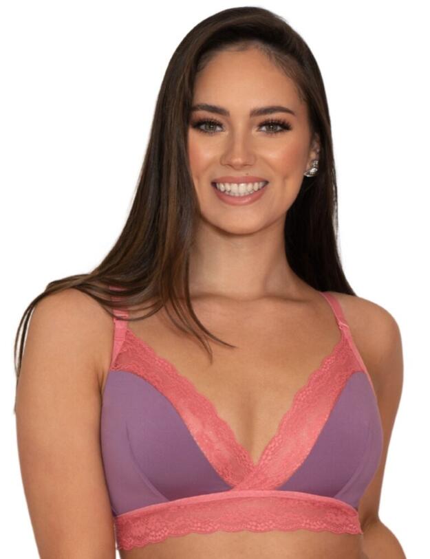 Curvy Kate Twice The Fun Reversible Bralette Purple/Pink