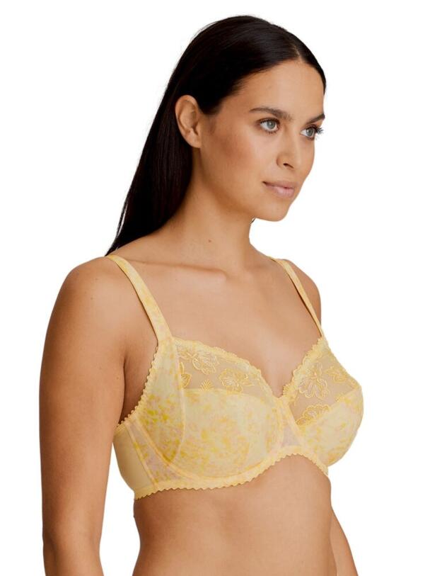 Prima Donna Wild Flower Full Cup Bra Lemon Sorbet 