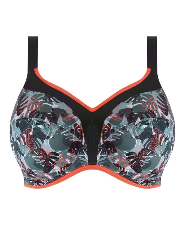 Elomi Energise Underwired Sports Bra in Camo Tropic