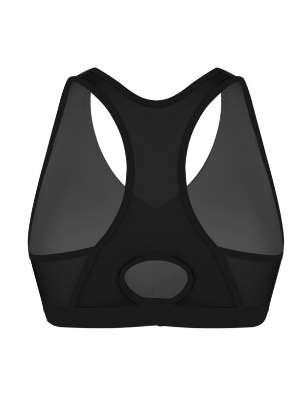 Shock Absorber Padded Sports Bra in Black