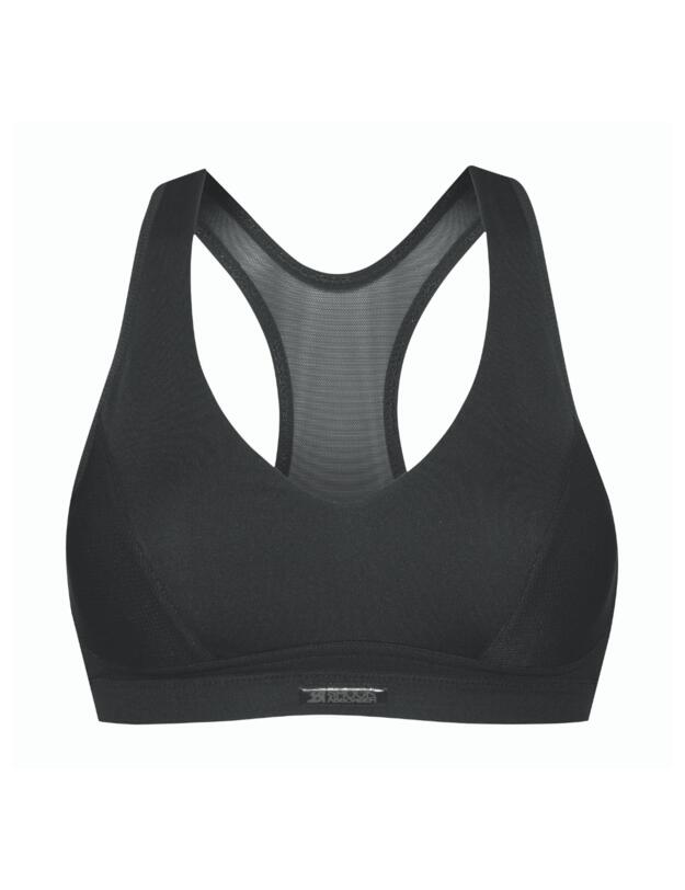Shock Absorber Padded Sports Bra in Black