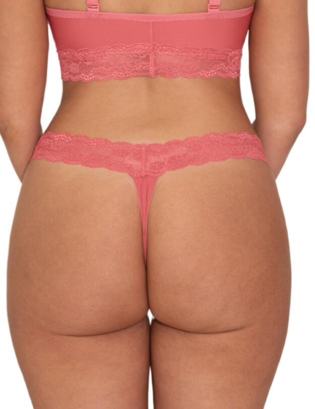 Curvy Kate Twice The Fun Reversible Thong in Purple/Pink