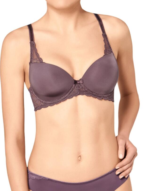 Triumph Amourette Spotlight Wired Padded Bra in Kaluha