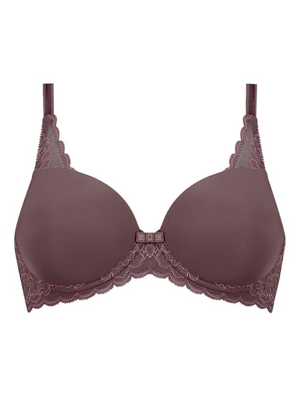 Triumph Amourette Spotlight Wired Padded Bra in Kaluha