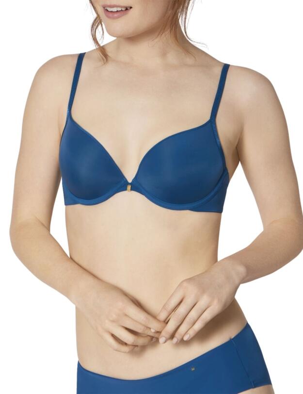 Triumph Body Make-Up Essentials Push-Up Bra in Lagoon Blue