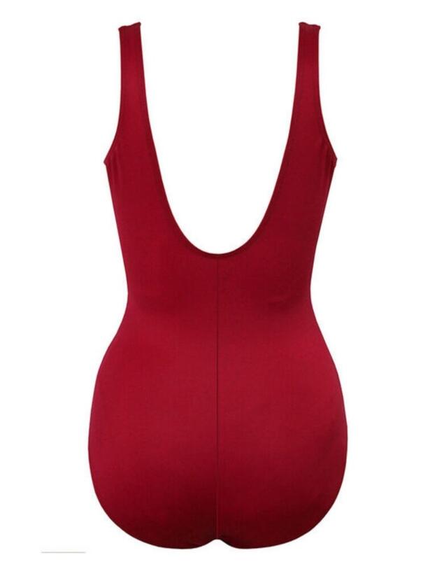 Figleaves Miraclesuit Revele Rock Solid Control Swimsuit Grenadine 