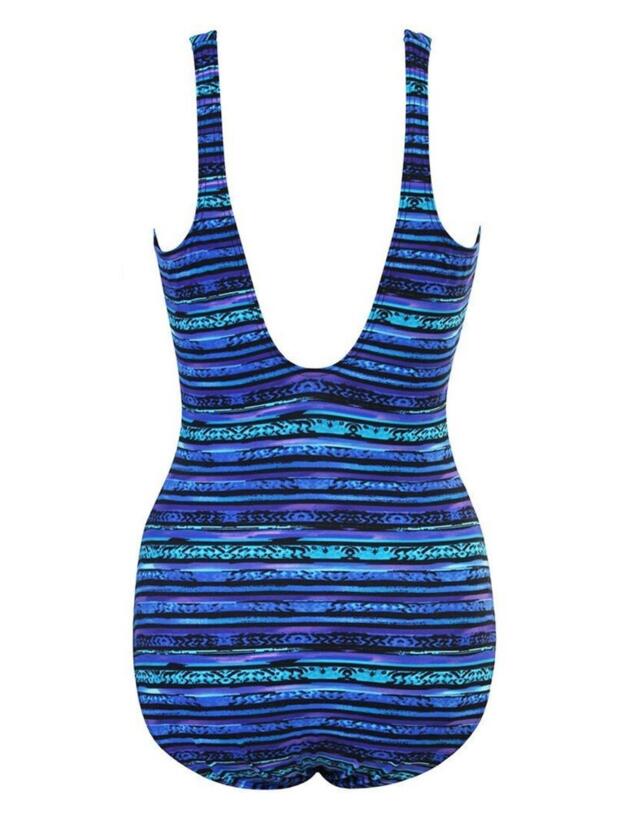 Figleaves Miraclesuit Secret Sanskrit Odyssey Control Swimsuit Blue 