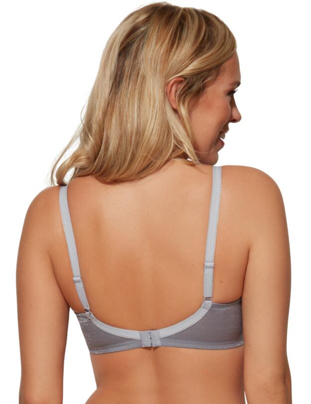Gossard Glossies Sheer Bra Silver
