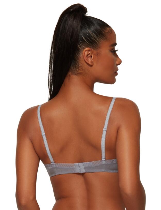 Gossard Glossies Sheer Bra Silver