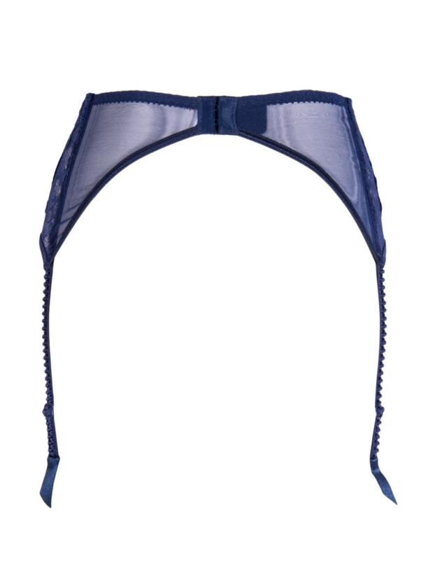 Lise Charmel Soir De Venise Suspender Belt in Bleu Venise