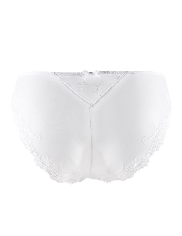 Lise Charmel Dressing Floral Italian Brief in Blanc