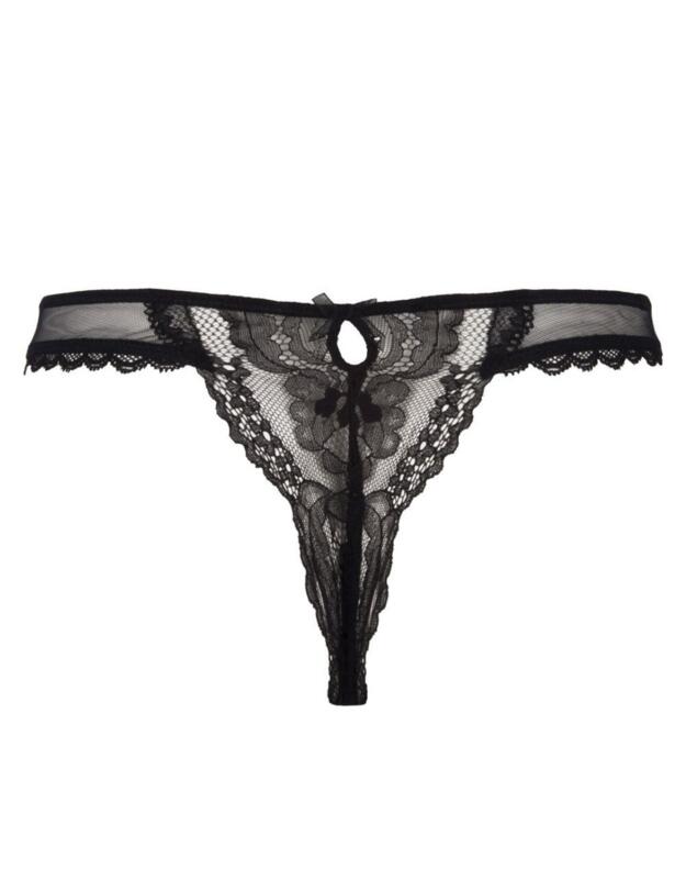 Lise Charmel Feminite Dentelle Thong in Noir