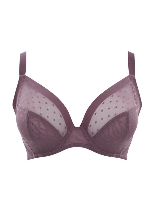 9866 Sculptresse by Panache Lula Plunge Bra - 9866 Rosehip