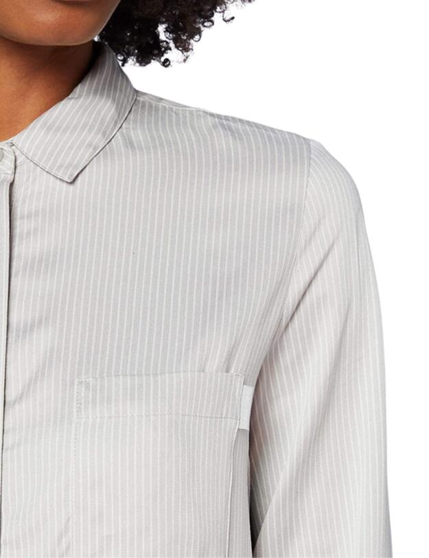 Calvin Klein Long Sleeve Button Down Parallel Lines / Gaze 