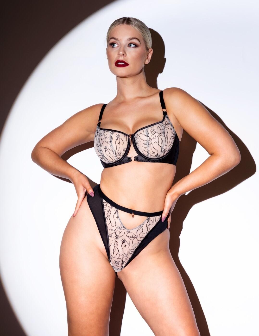 Scantilly by Curvy Kate Education High Waist Thong - Belle Lingerie