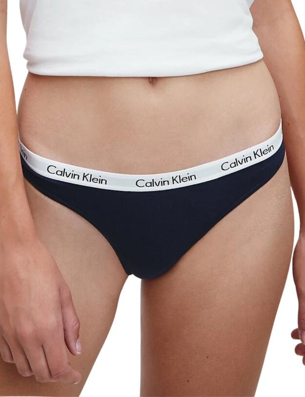 Calvin Klein Carousel Thong in Shoreline