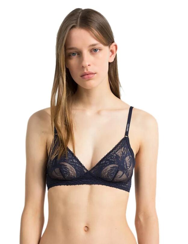 Calvin Klein Triangle Bra in Shoreline
