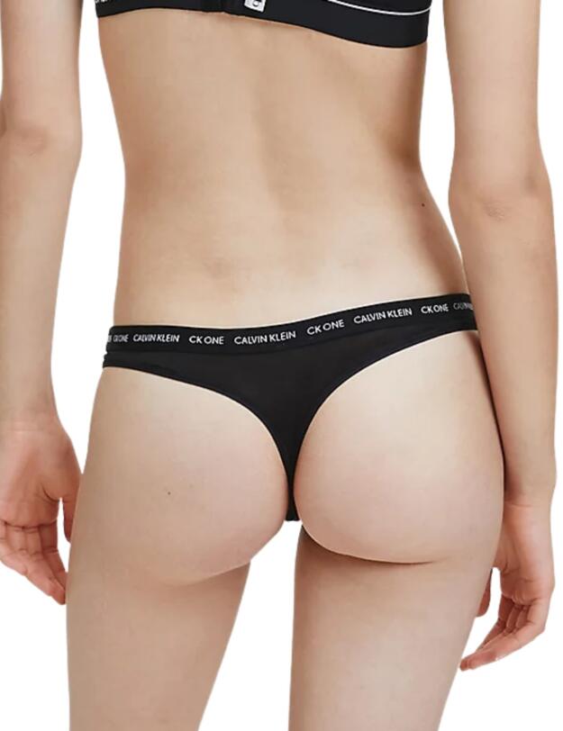 Calvin Klein CK One Micro Thong in Black