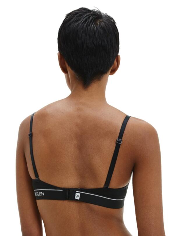 Calvin Klein CK One Micro Push-Up Bra in Black