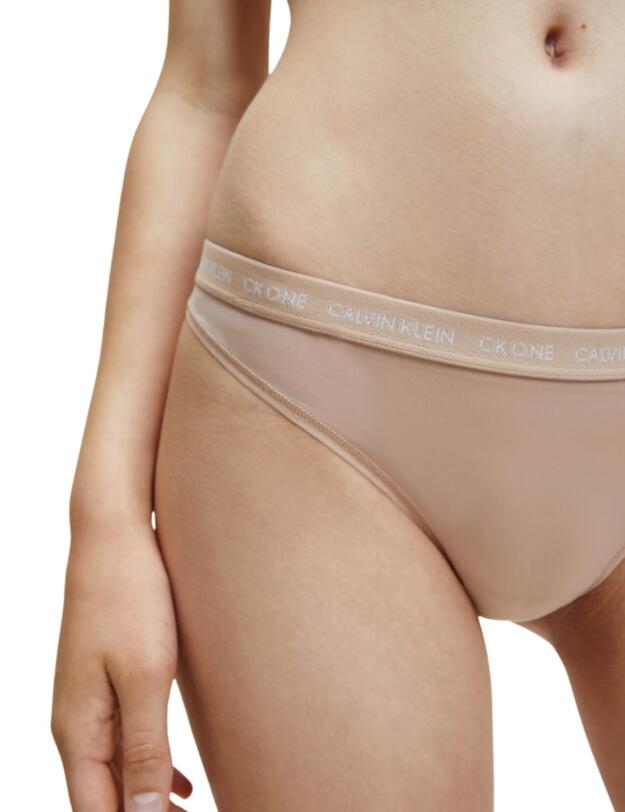 Calvin Klein CK One Micro Thong in Honey Almond