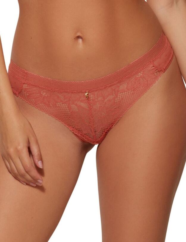 Gossard Boho Lace Thong Dusty Cedar 
