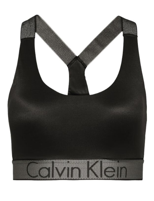 Calvin Klein Customised Stretch Bralette in Black