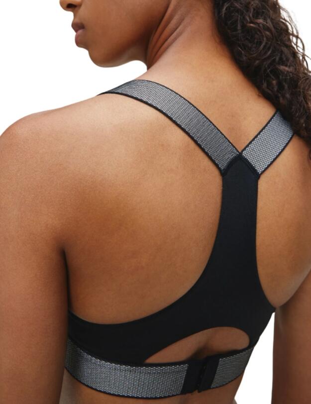 Calvin Klein Customised Stretch Bralette in Black