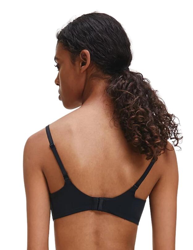 Calvin Klein CK Form T-Shirt Bra in Black