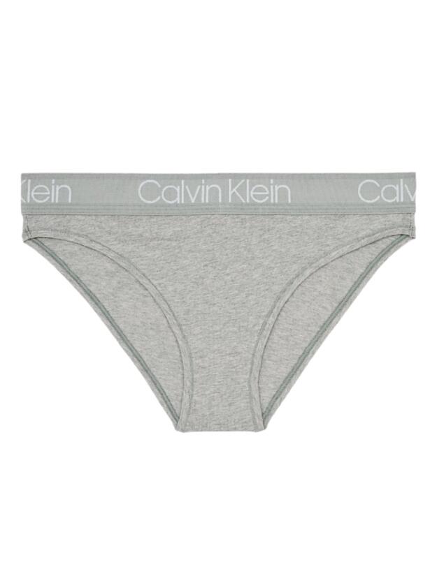 Calvin Klein Body Cotton Tanga in Grey Heather