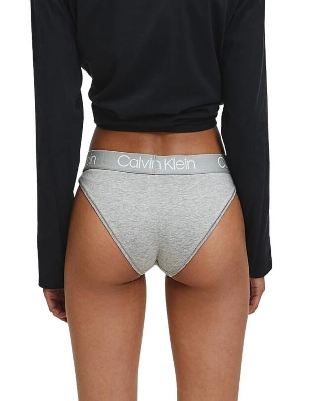 Calvin Klein Body Cotton Tanga in Grey Heather