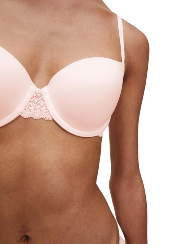 Calvin Klein CK Flirty Balcony Bra in Nymphs Thigh