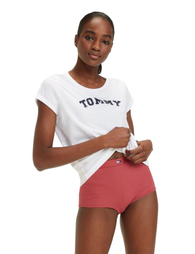 Tommy Hilfiger High Waist Short Earth Red 