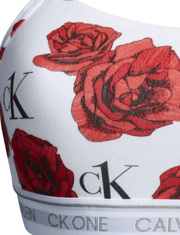 Calvin Klein CK One Bralette Charming Roses American Dreams