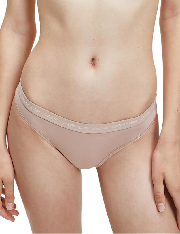 Calvin Klein CK One Micro Brazilian Brief in Honey Almond