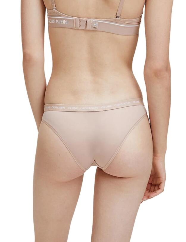 Calvin Klein CK One Micro Brazilian Brief in Honey Almond