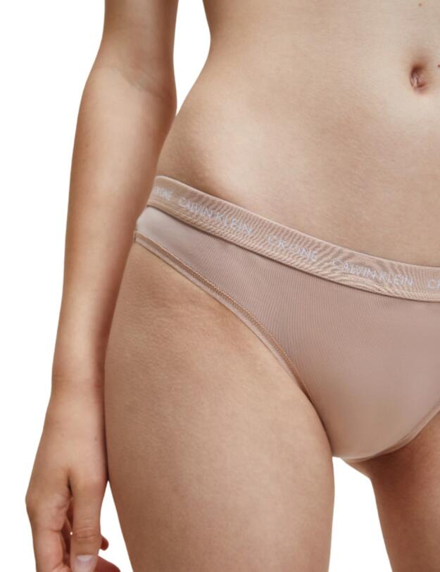 Calvin Klein CK One Micro Brazilian Brief in Honey Almond