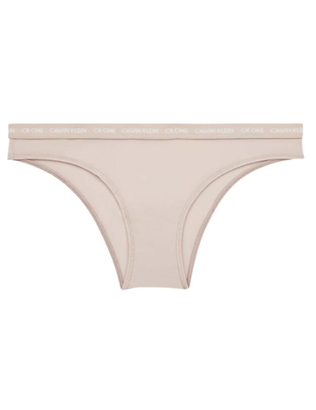 Calvin Klein CK One Micro Brazilian Brief in Honey Almond