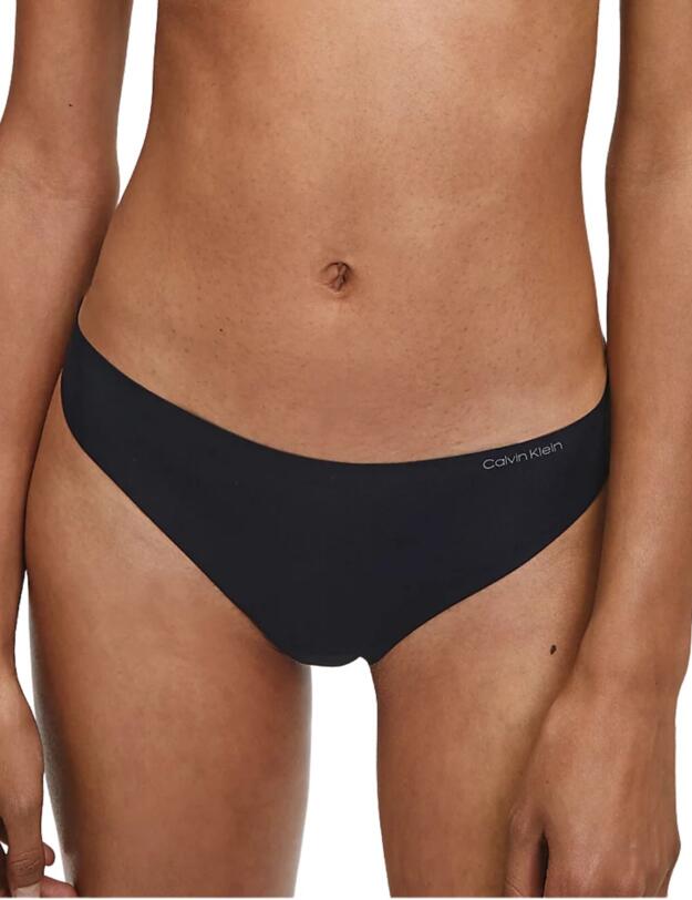 Calvin Klein Invisibles Thong in Black